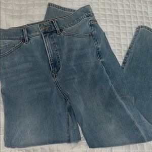 Light Blue Slim High rise Denim Jeans